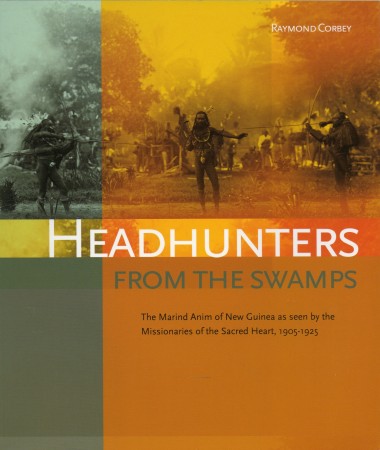 First  cover of 'HEADHUNTERS FROM THE SWAMPS.'