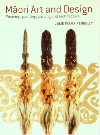 First  cover of 'MAORI ART AND DESIGN.'