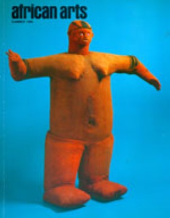 First  cover of 'AFRICAN ARTS. VOLUME XXIX- NUMBER 3 SUMMER 1996. [Magazine].'