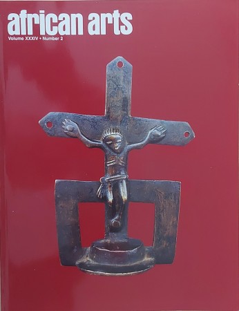 First  cover of 'AFRICAN ARTS. VOLUME XXXIV- NUMBER 2  SUMMER  2001. [Magazine].'