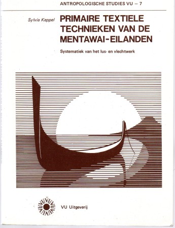 First  cover of 'PRIMAIRE TEXTIELE TECHNIEKEN VAN DE MENTAWAI-EILANDEN.'
