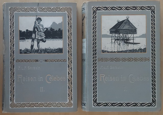 First  cover of 'REISEN IN CELEBES, AUSGEF&Uuml;HRT IN DEN JAHREN 1893-1896 UND 1902-1903 VOL. 1 AND 2'
