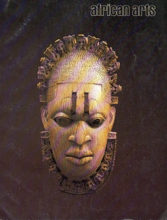 First  cover of 'AFRICAN ARTS. VOLUME XV - NUMBER 2 FEBRUART 1982 [Magazine].'