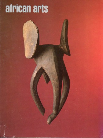 First  cover of 'AFRICAN ARTS. VOLUME XXV - NUMBER 4 OCTOBER 1992 [Magazine].'