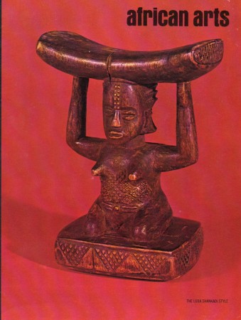 First  cover of 'AFRICAN ARTS. VOLUME VII - NUMBER 1 AUTUMN 1973 [Magazine].'