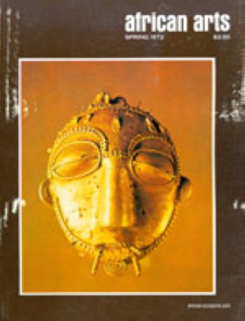 First  cover of 'AFRICAN ARTS. VOLUME V - NUMBER 3 SPRING 1972 [Magazine].'