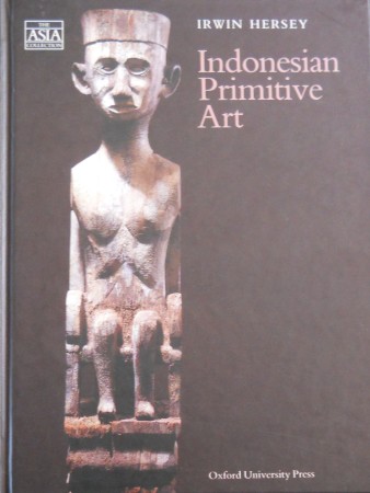 First  cover of 'INDONESIAN PRIMITIVE ART.'