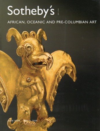 First  cover of 'AFRICAN, OCEANIC AND PRE-COLUMBIAN ART. MAY 9, 2006.'