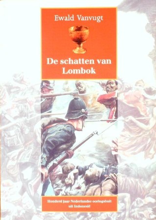 First  cover of 'DE SCHATTEN VAN LOMBOK.'