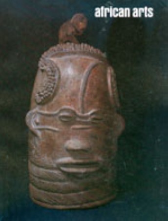 First  cover of 'AFRICAN ARTS. VOLUME XIV - NUMBER 2 FEBRUARY 1981 [Magazine].'