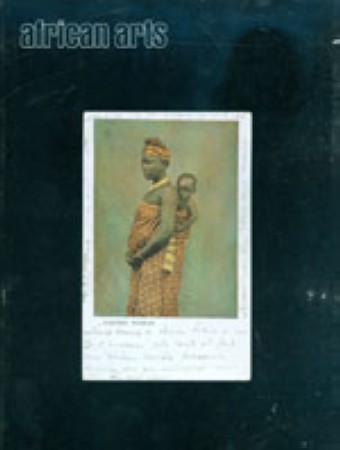 First  cover of 'AFRICAN ARTS. VOLUME XXIV - NUMBER 4 OCTOBER 1991 [Magazine].'