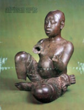 First  cover of 'AFRICAN ARTS. VOLUME XIII - NUMBER 4 AUGUST 1980 [Magazine].'