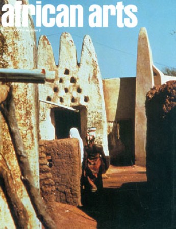 First  cover of 'AFRICAN ARTS. VOLUME XXXVI - NUMBER 2 SUMMER 2003. Memorial to Roy Sieber, Part 2. [Magazine].'