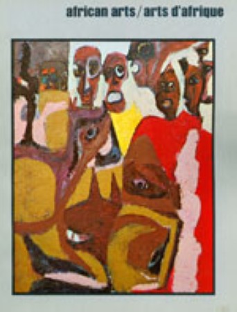 First  cover of 'AFRICAN ARTS/ARTS D'AFRIQUE 1969. VOLUME II, NUMBER 3'