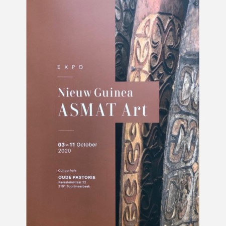 First  cover of 'NIEUW GUINEA. ASMAT ART.'
