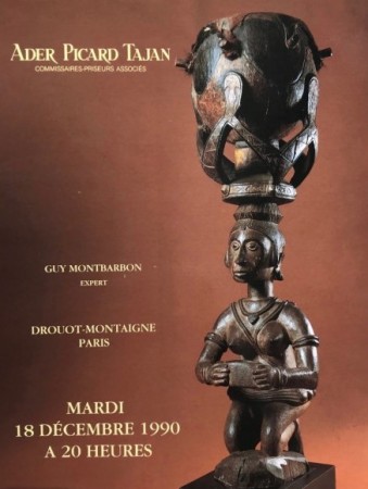 First  cover of 'ARTS PRIMITIFS AFRIQUE-OCÉANIE.'