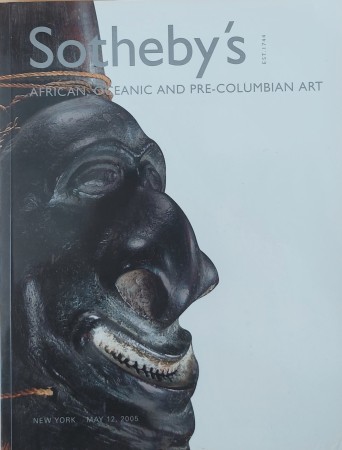 First  cover of 'AFRICAN, OCEANIC AND PRE-COLUMBIAN ART. MAY 12, 2005.'