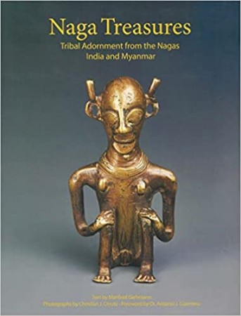 First  cover of 'NAGA TREASURES. TRIBAL ADORNMENT FROM THE NAGAS INDIA AND MYANMAR.'
