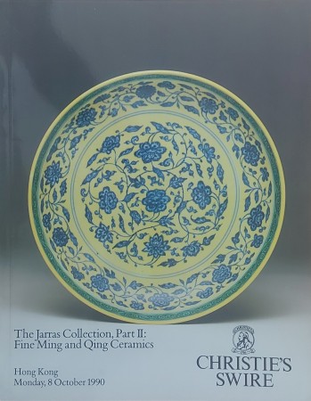 First  cover of 'THE JARRAS COLLECTION, PART II: FINE MING AND QING CERAMICS.'