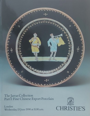 First  cover of 'THE JARRAS COLLECTION, PART I: FINE CHINESE EXPORT PORCELAIN.'