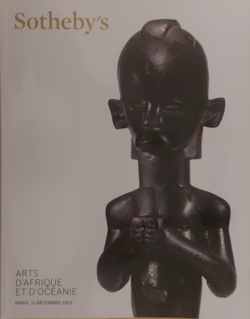 First  cover of 'ARTS D'AFRIQUE ET D'OCÉANIE.'