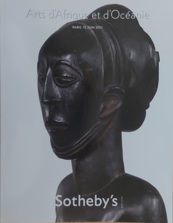 First  cover of 'ARTS D'AFRIQUE ET D'OCÉANIE. COMPRENANT LA COLLECTION THOMAS G.B. WHEELOCK.'