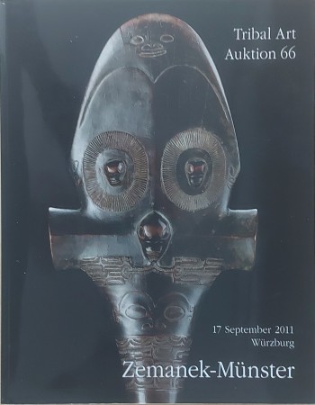 First  cover of 'TRIBAL ART AUCTION 66 (174. AUKTION). Samstag 17 September 2011.'