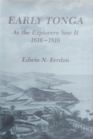 First  cover of 'EARLY TONGA. AS THE EXPLORERS SAW IT. 1616-1810.'