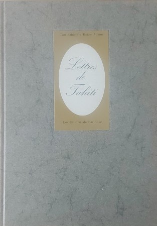 First  cover of 'LETTRES DE TAHITI.'