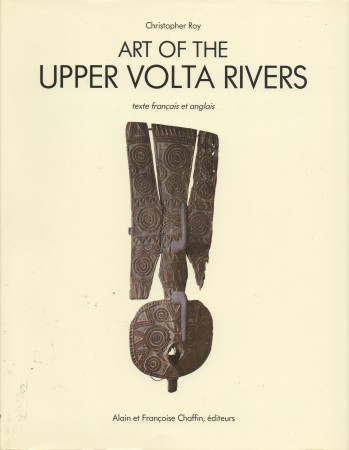 First  cover of 'ART OF THE UPPER VOLTA RIVERS.'