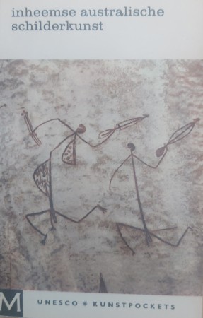 First  cover of 'INHEEMSE AUSTRALISCHE SCHILDERKUNST.'