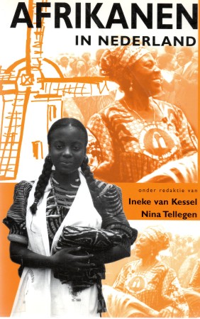 First  cover of 'AFRIKANEN IN NEDERLAND.'