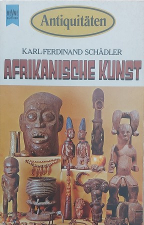 First  cover of 'AFRIKANISCHE KUNST. STILFORME UND KULTGEGENST&AumlNDE VON MEHR ALS HUNDERT ST&AumlMMEN.'