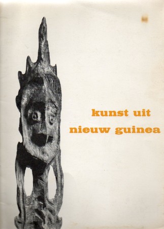 First  cover of 'KUNST UIT NIEUW GUINEA. VERZAMELING PETER KOHLER, ASCONA.'