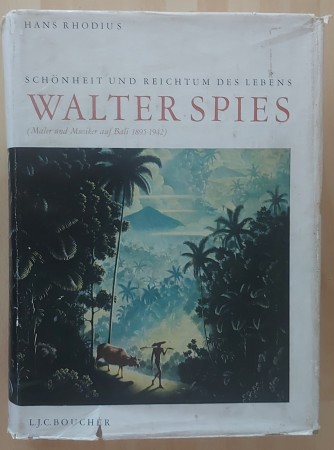 First  cover of 'SCHÖNHEIT UND REICHTUM DES LEBENS WALTER SPIES.'