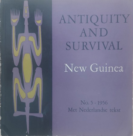 First  cover of 'ART FROM THE SEPIK AT THE ETHNOGRAPHICAL MUSEUM IN BASLE.'