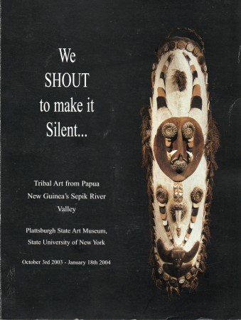 First  cover of 'WE SHOUT TO MAKE IT SILENT.'